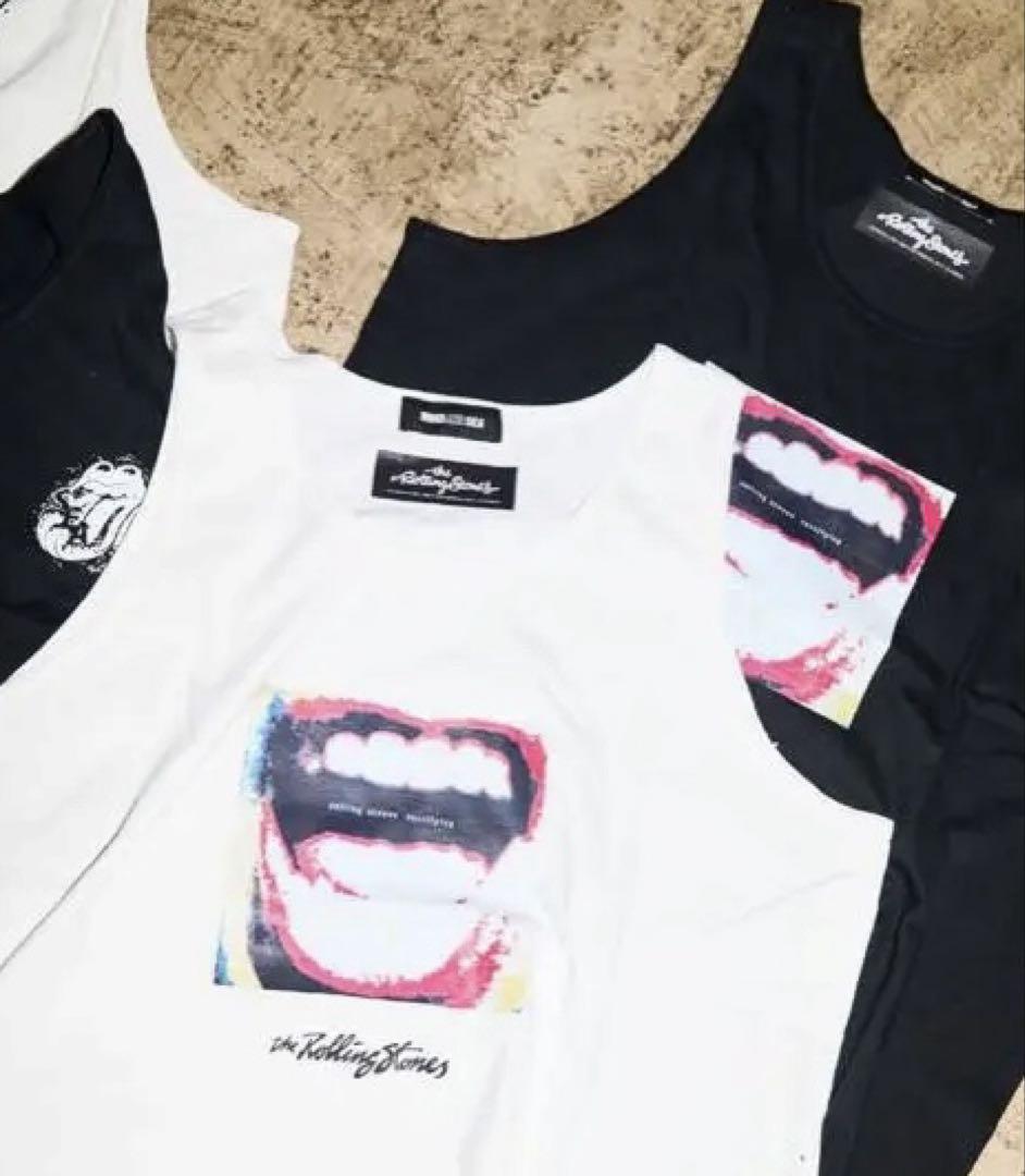 ウィンダンシー XL Rolling Stones タンクトップ ホワイト