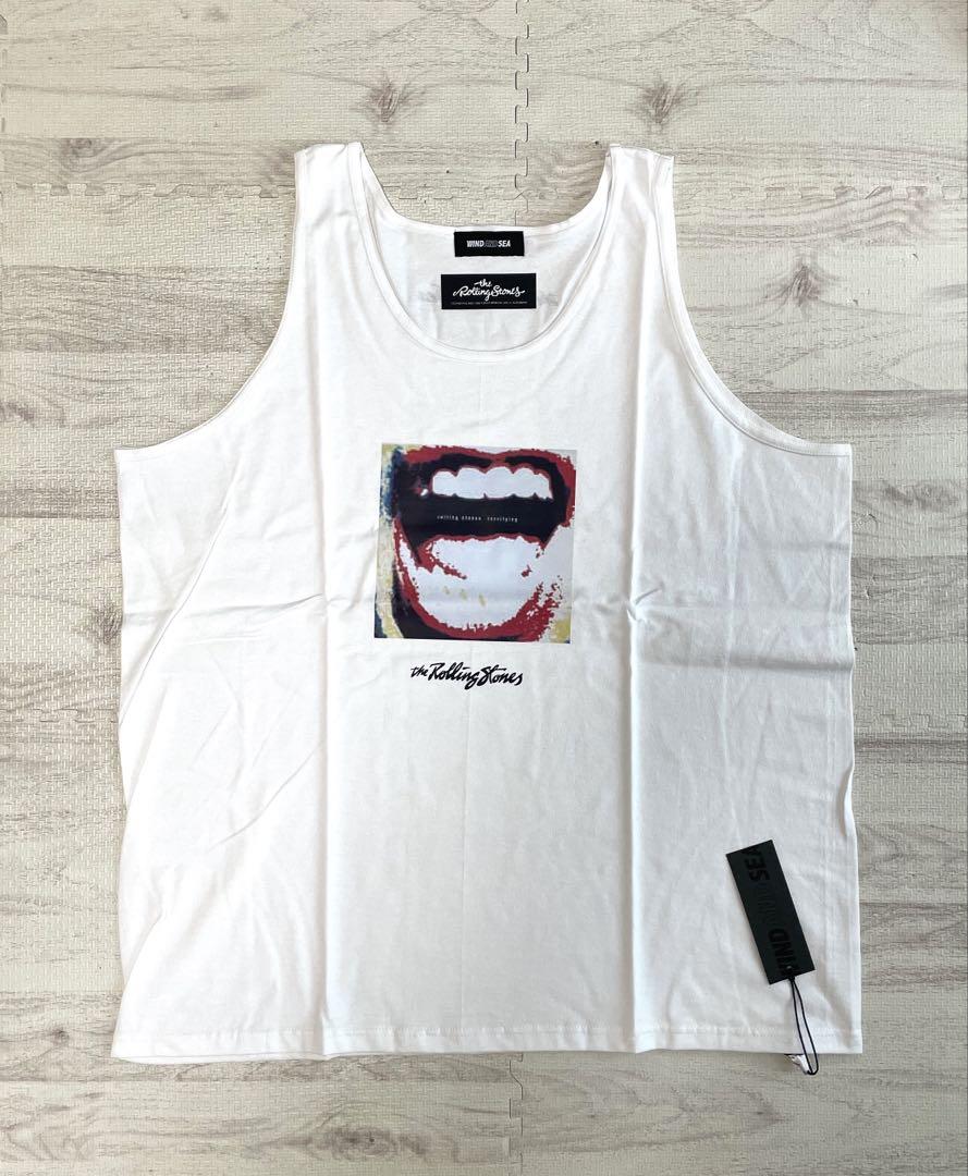 ウィンダンシー XL Rolling Stones タンクトップ ホワイト