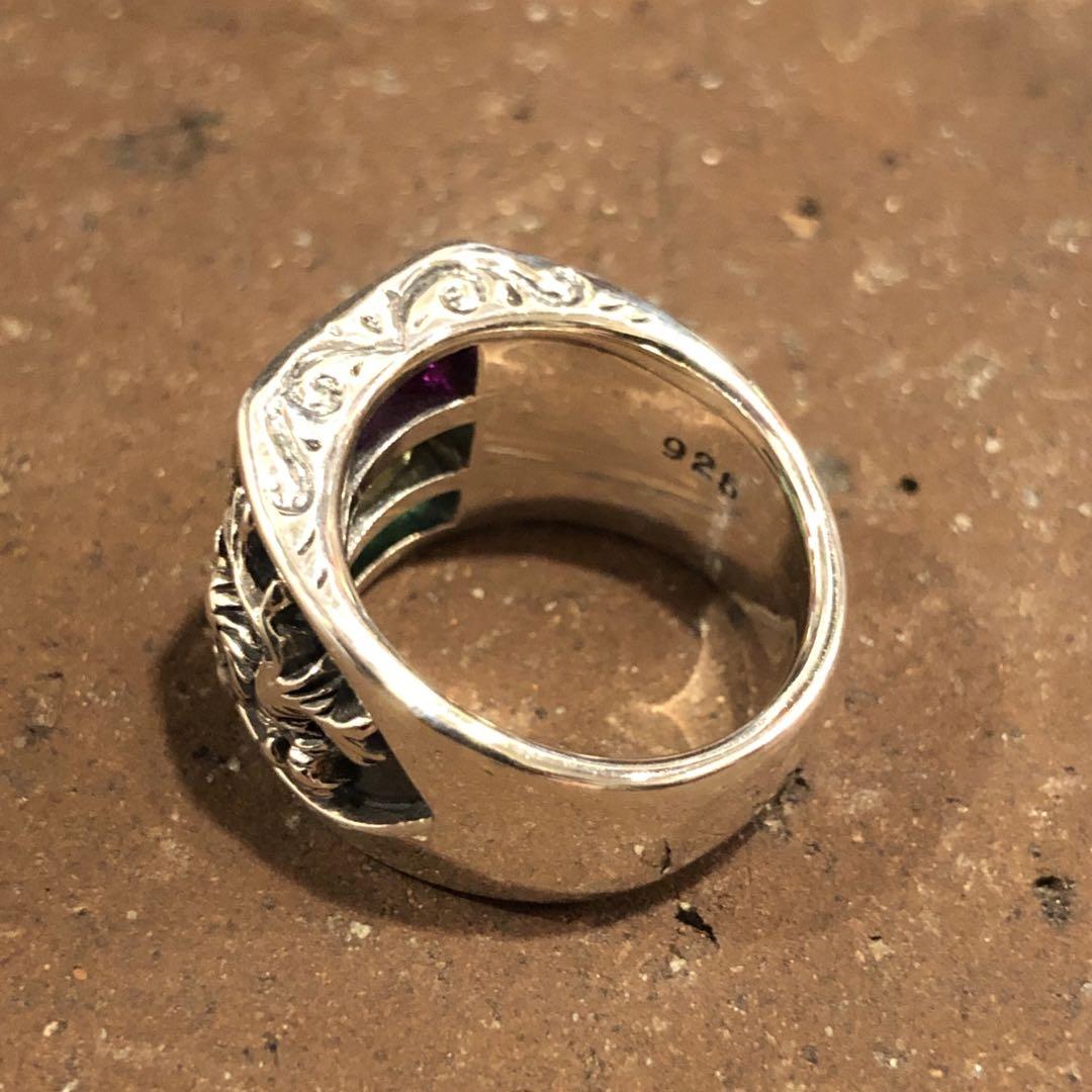 【SALE 】 925シルバーRastaリング-9号
