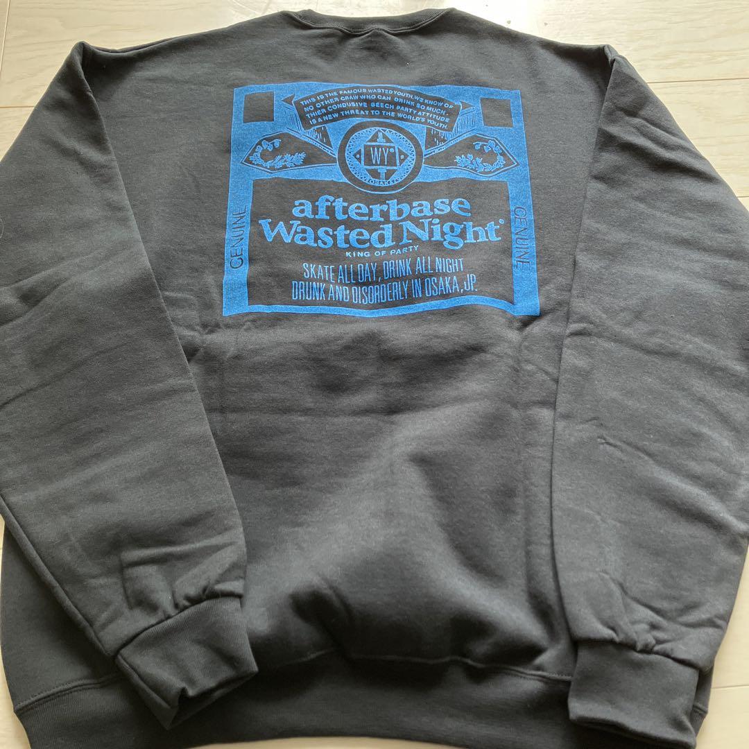 wastedyouth×afterbace　クルーネック　スウェット