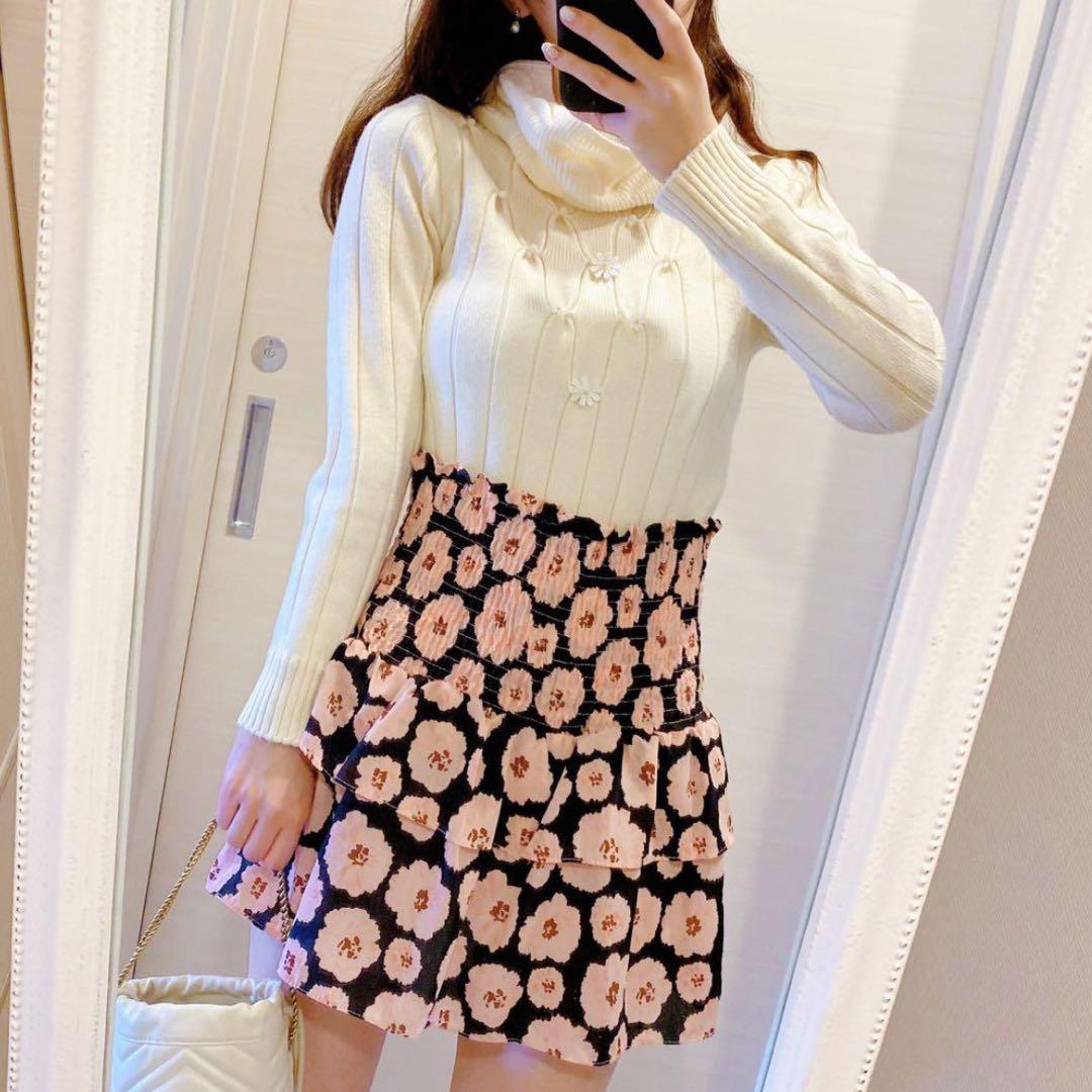 【もこもこ♡可愛い】Dior★フレア ミニスカート 210.jpg