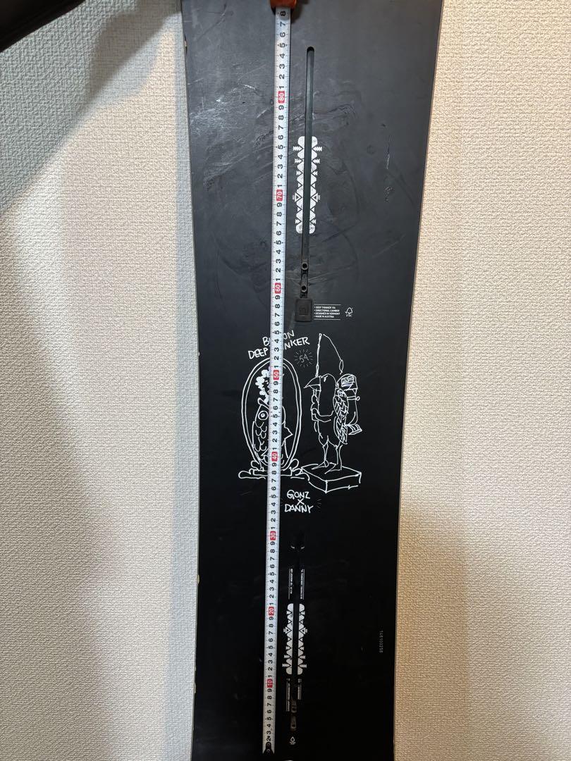 スノーボード BURTON DEEP THINKER 154cm 17-18