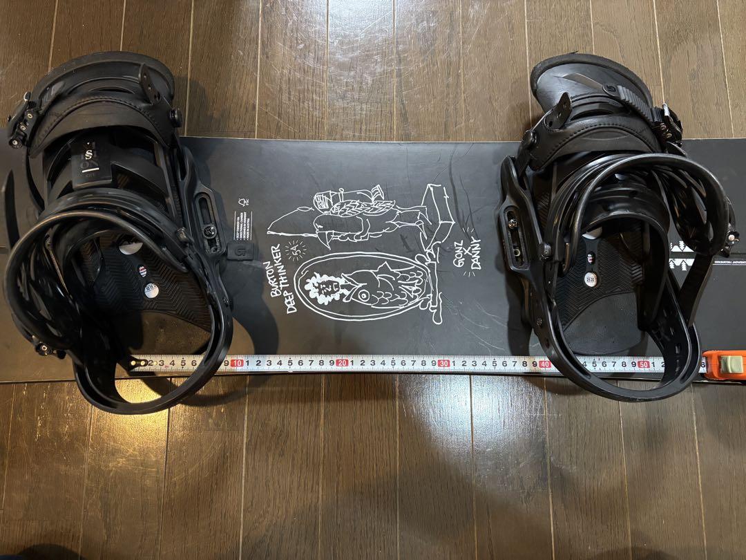 スノーボード BURTON DEEP THINKER 154cm 17-18