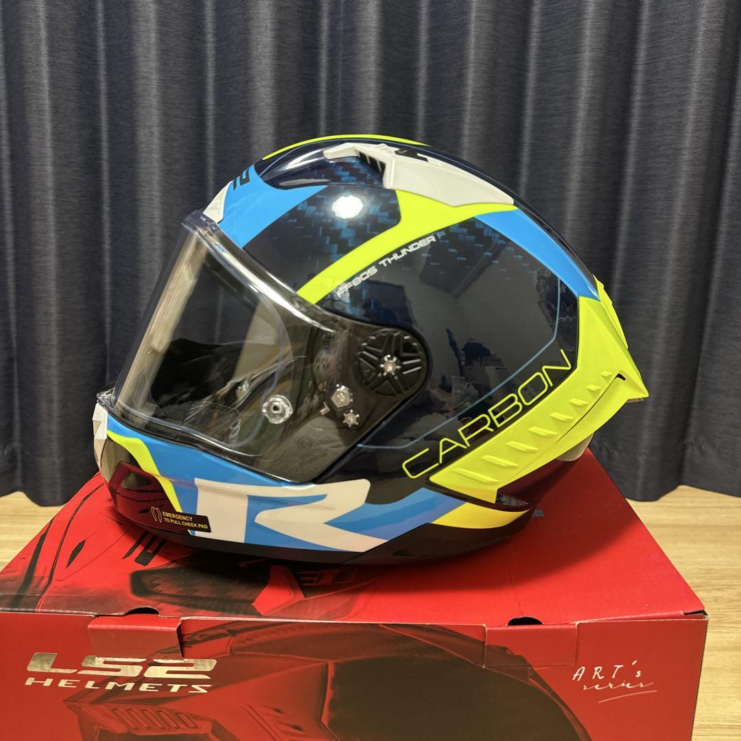 【試着のみ美品】LS2 THUNDER C GP バイク用ヘルメット
