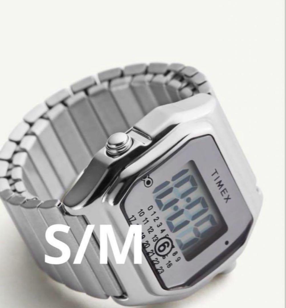 Timex × MM6 T80 Ring Watch Size S/M