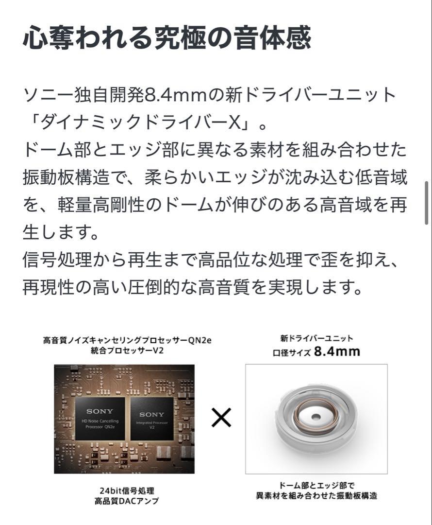 SONY WF-1000XM5 専用シリコンケース付