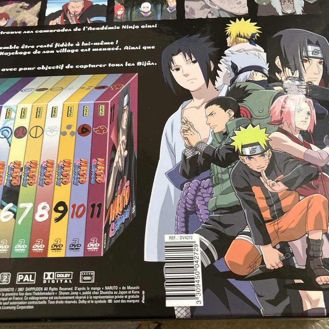 NARUTO SHIPPUDEN DVD ボックスセット 11枚セット逆輸入 - メルカリ