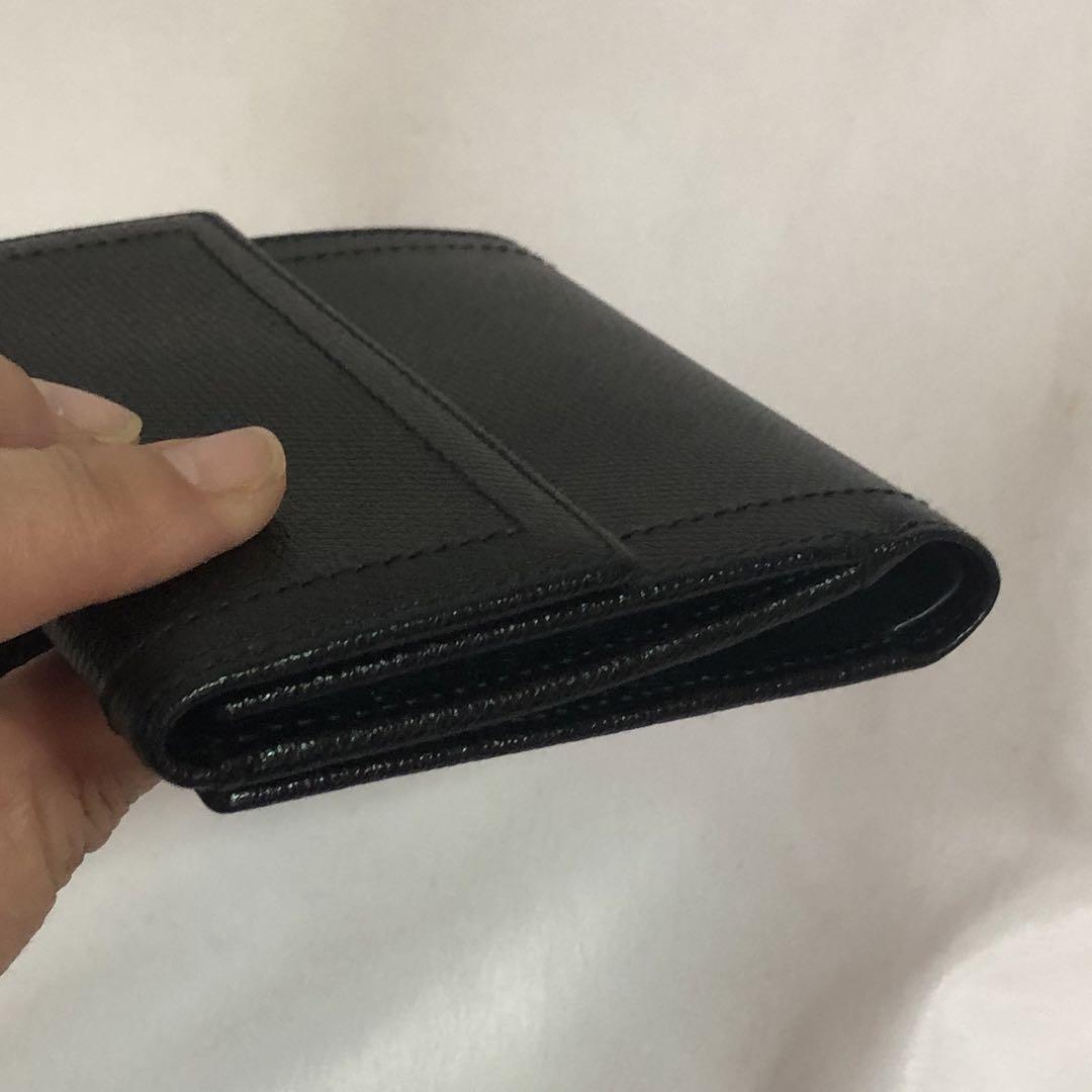 セ—ル【極美品】COACHコ—チ　二つ折り財布　メンズ　黒