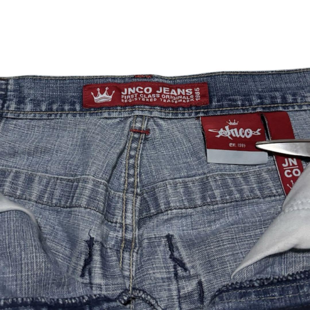 Y*1様 Old Jnco スカルバギーショーツ デニムショーツ Old Jnco スカルバギーショーツ デニムショーツ - メルカリ