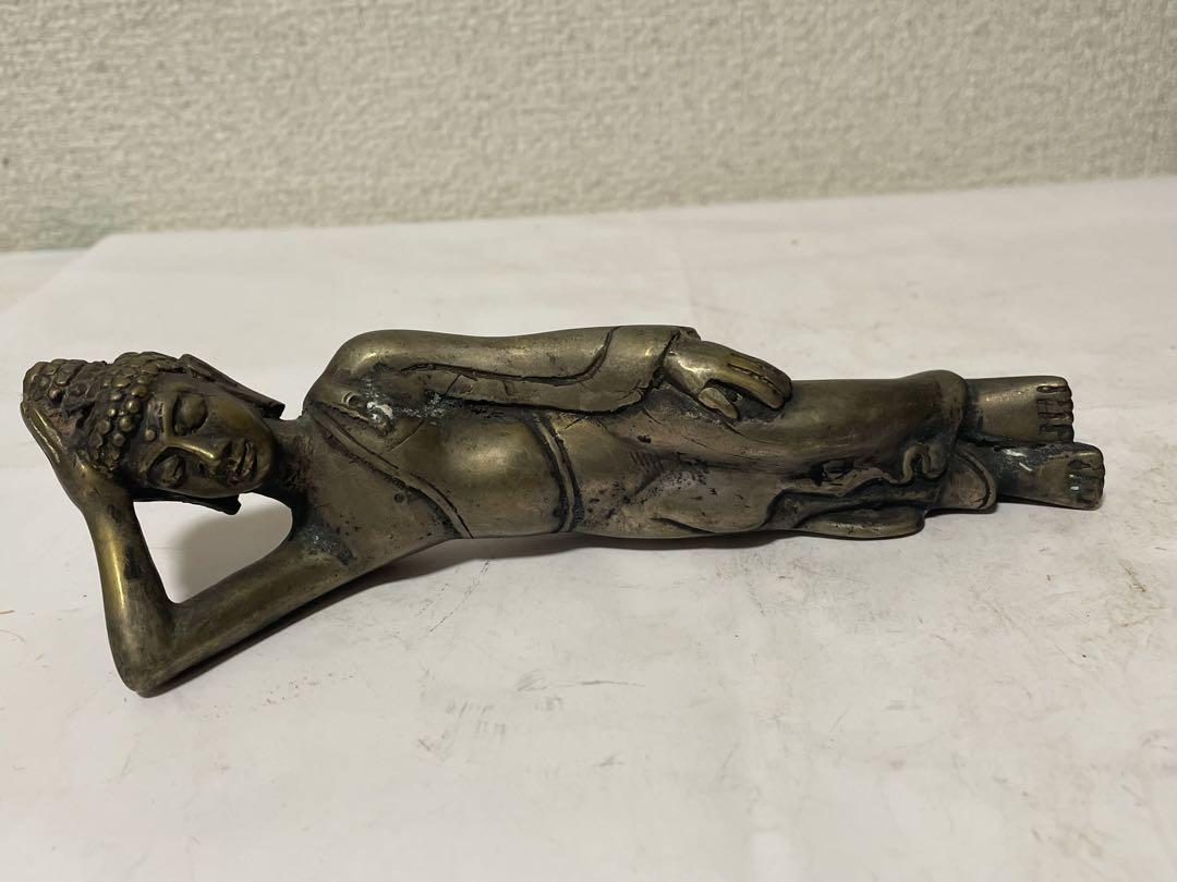 古美術　銅の仏像　置物
