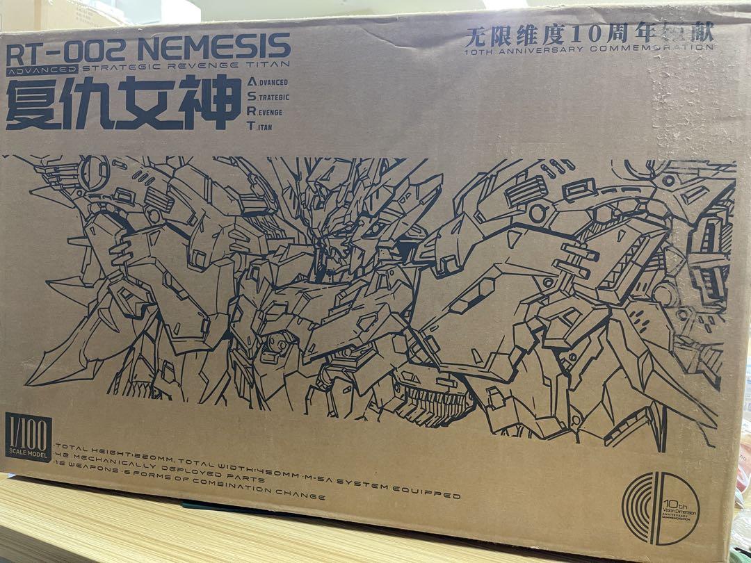 無限度 SNAA 復讐女神 NEMESIS RT-002 メカ 1/100
