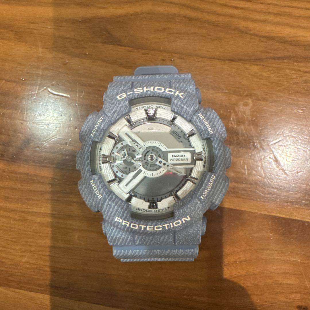 G-SHOCK GA-2100 デニム風ブルー