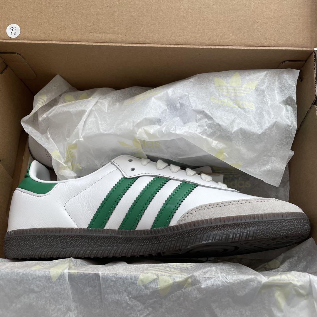 ⭐︎新品未使用 adidas SAMBA OG GREEN 24cm