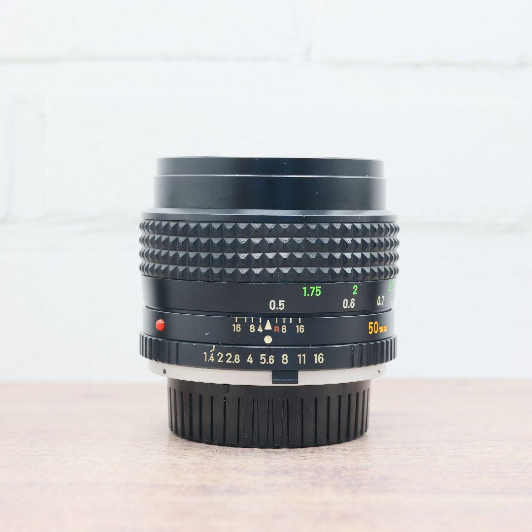 MINOLTA MC ROKKOR-PG 50mm F1.4【光学美品】