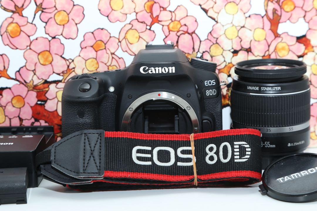 ❤️ハイスペック❤️キヤノン Canon EOS 80D レンズセット❤️