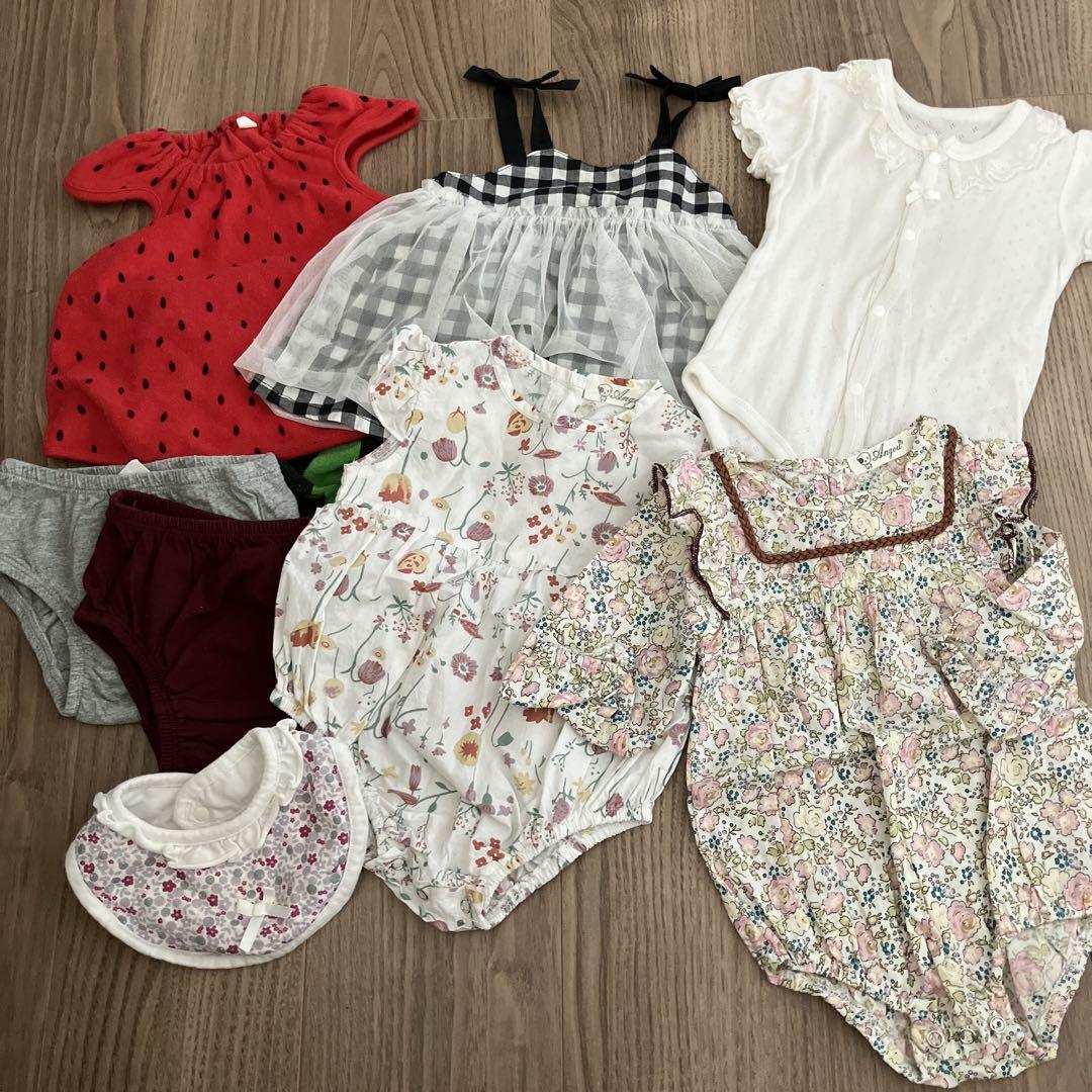 70 ベビー服 夏物 まとめ売り アプレレクール プティマイン 韓国