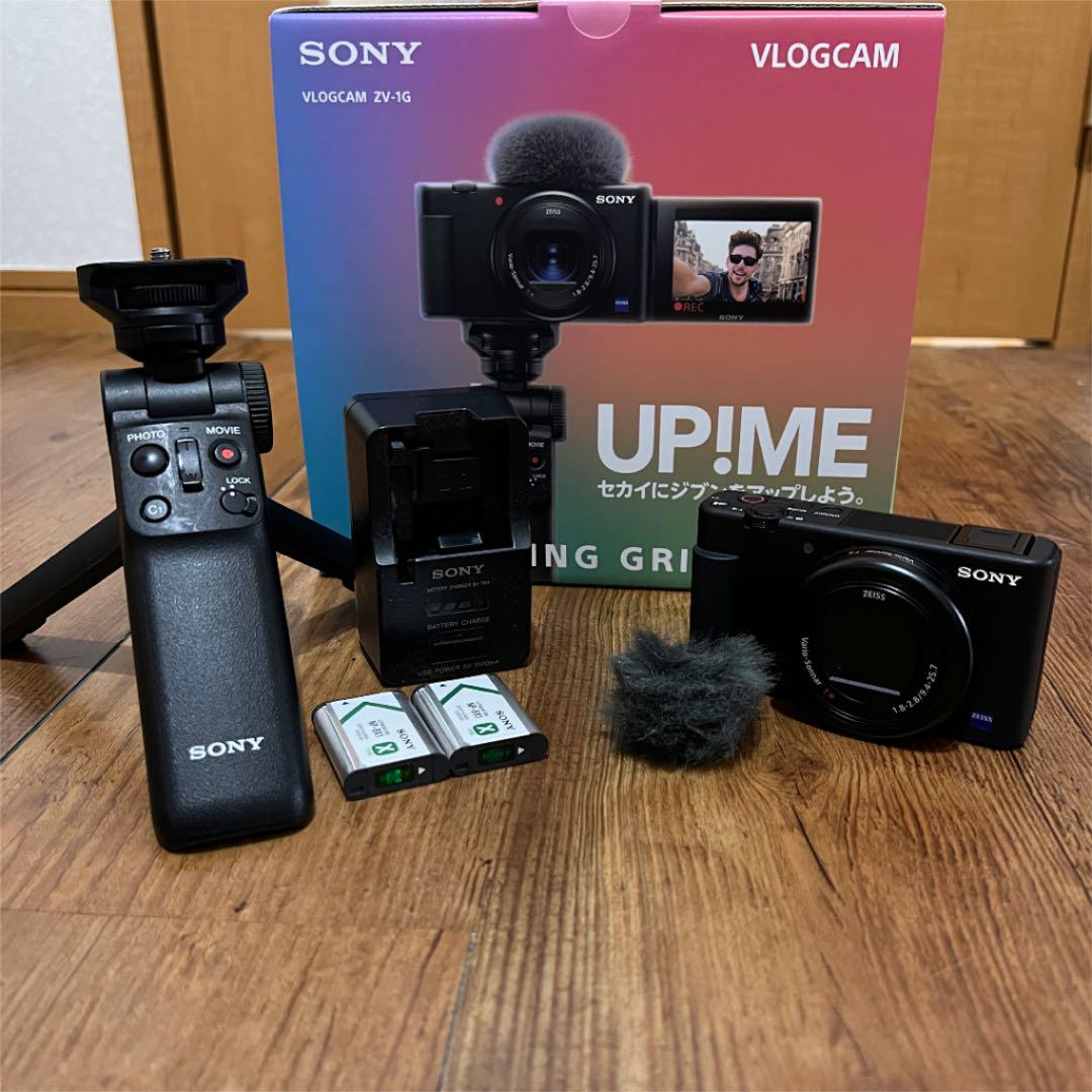 SONY VLOGCAM ZV-1G シューティンググリップキット