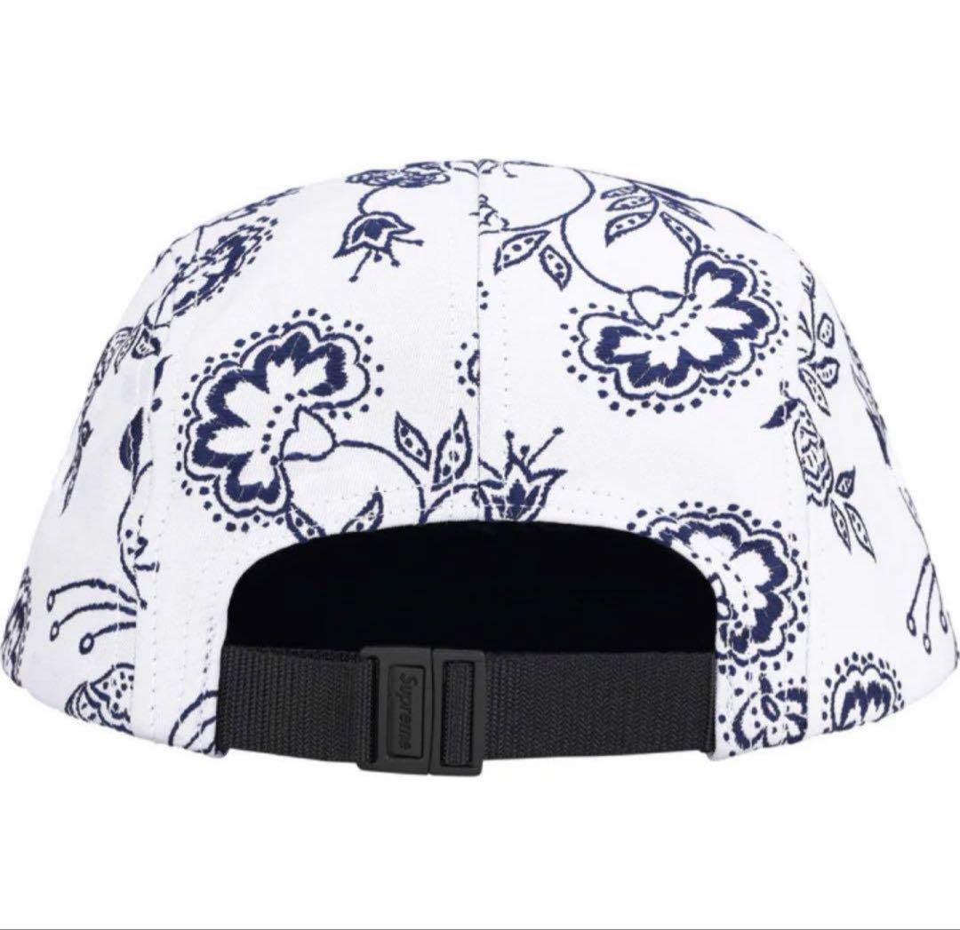 帽子 Supreme Floral Jacquard Camp Cap \"White\"
