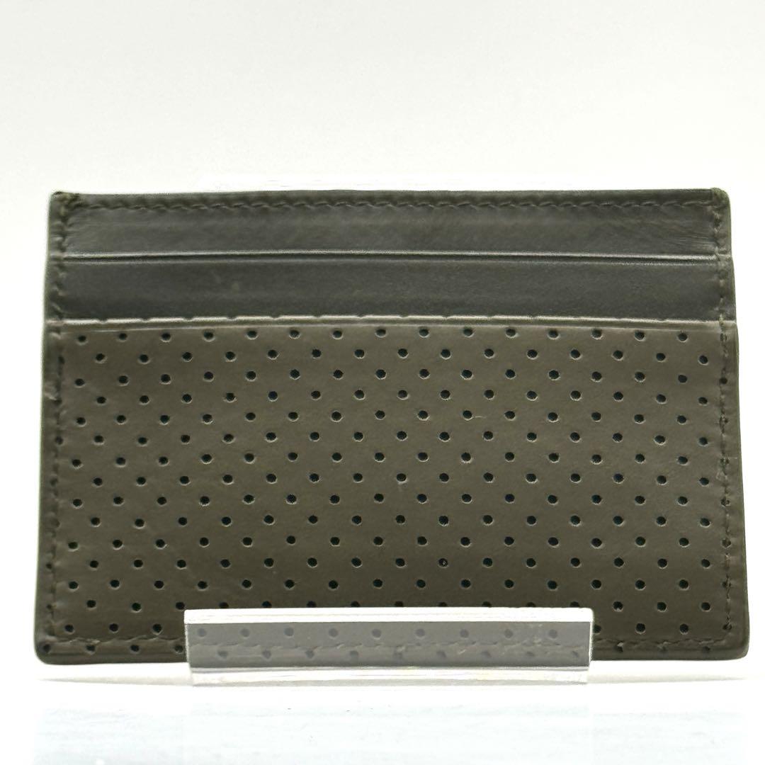 【未使用展示品】BOTTEGA VENETA カードケース パスケース 型押し 画像2