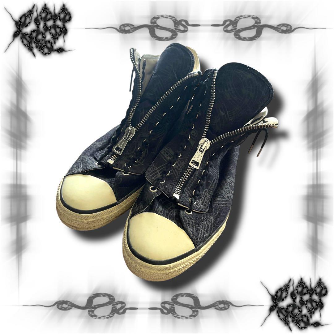 Number (n)ine Note Pattern Front Zip SNK