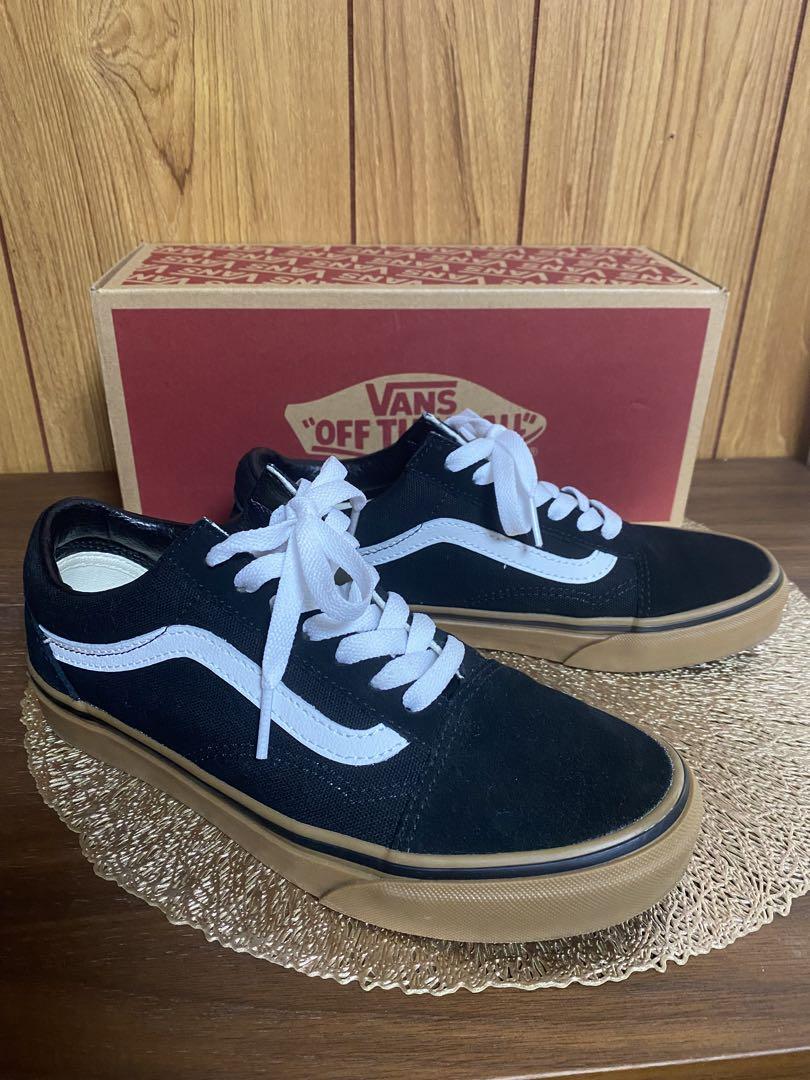 美品！VANS ヴァンズ OLD SKOOL オールドスクール　ブラックブラウン
