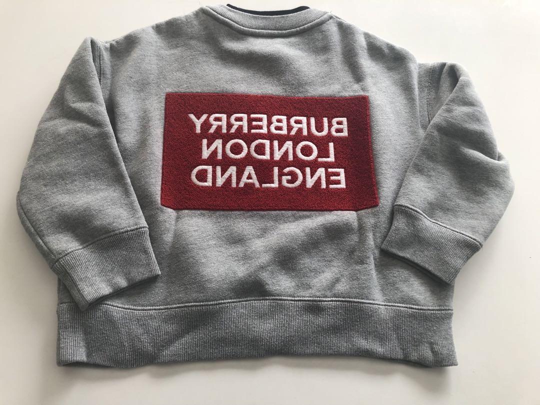 Burberry Children ロゴトレーナー