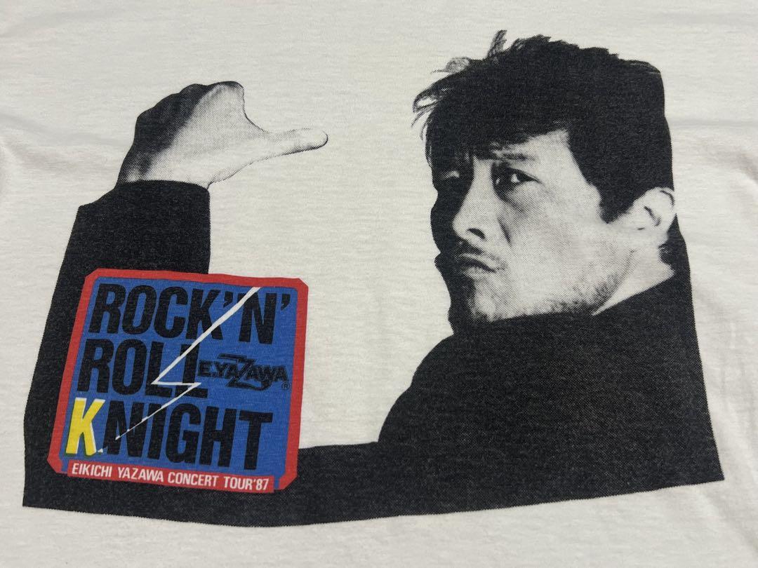 矢沢永吉☆87年ROCK'N'ROLL KNIGHT☆Tシャツ - メルカリ