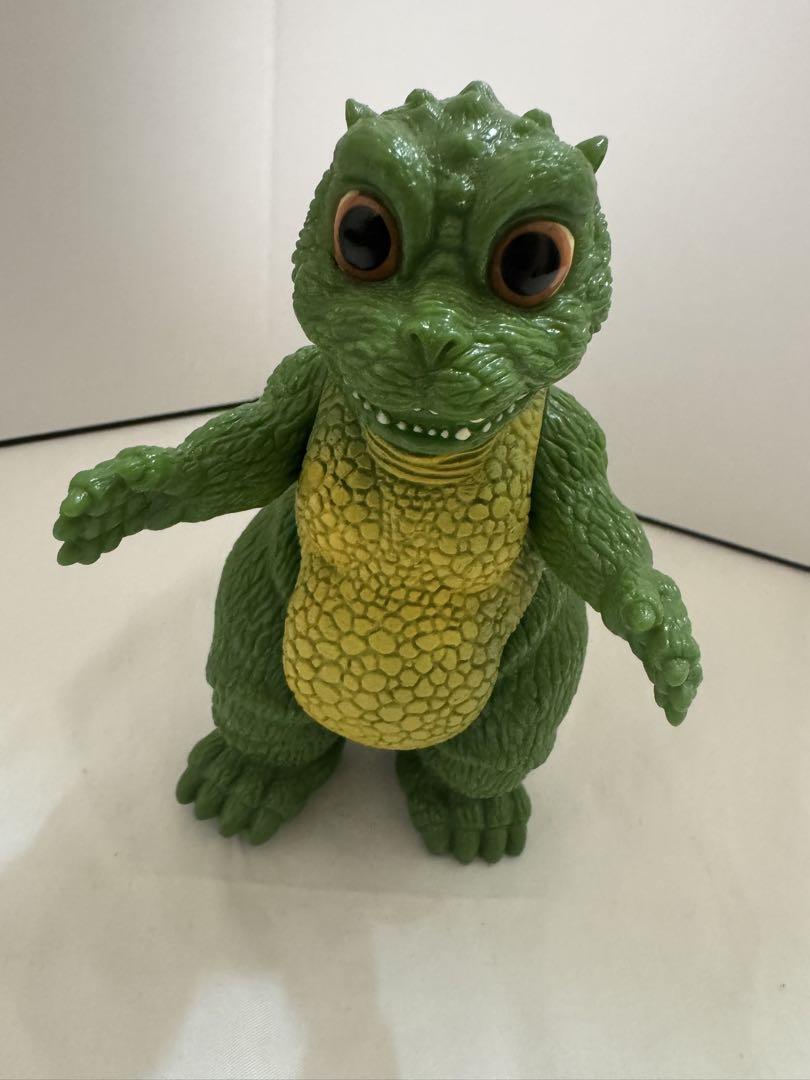リトルゴジラ ソフビ 日本製 バンダイ 1994 ゴジラ ソフビ