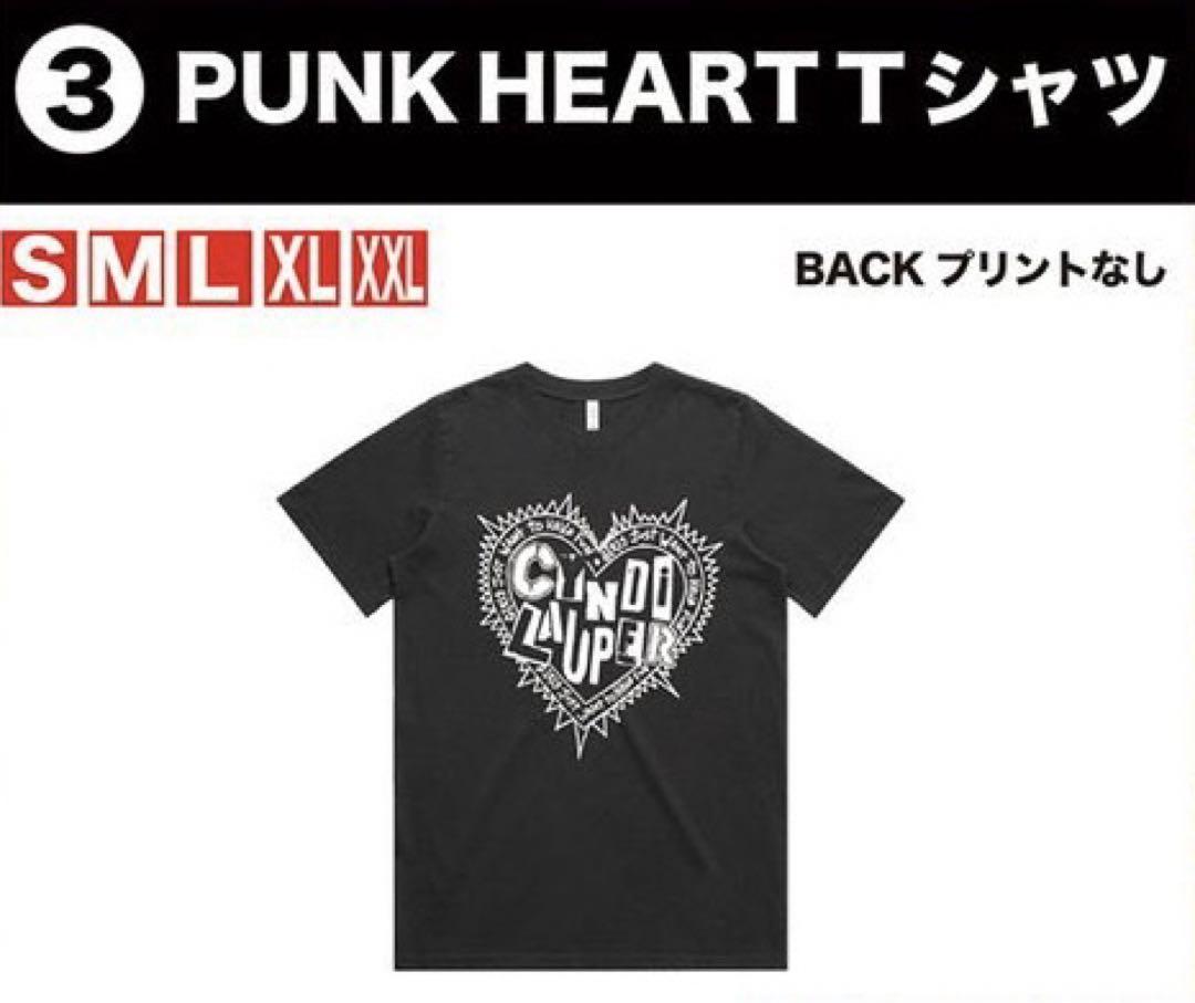 シンディローパー　Punk Heart Tシャツ Mサイズ