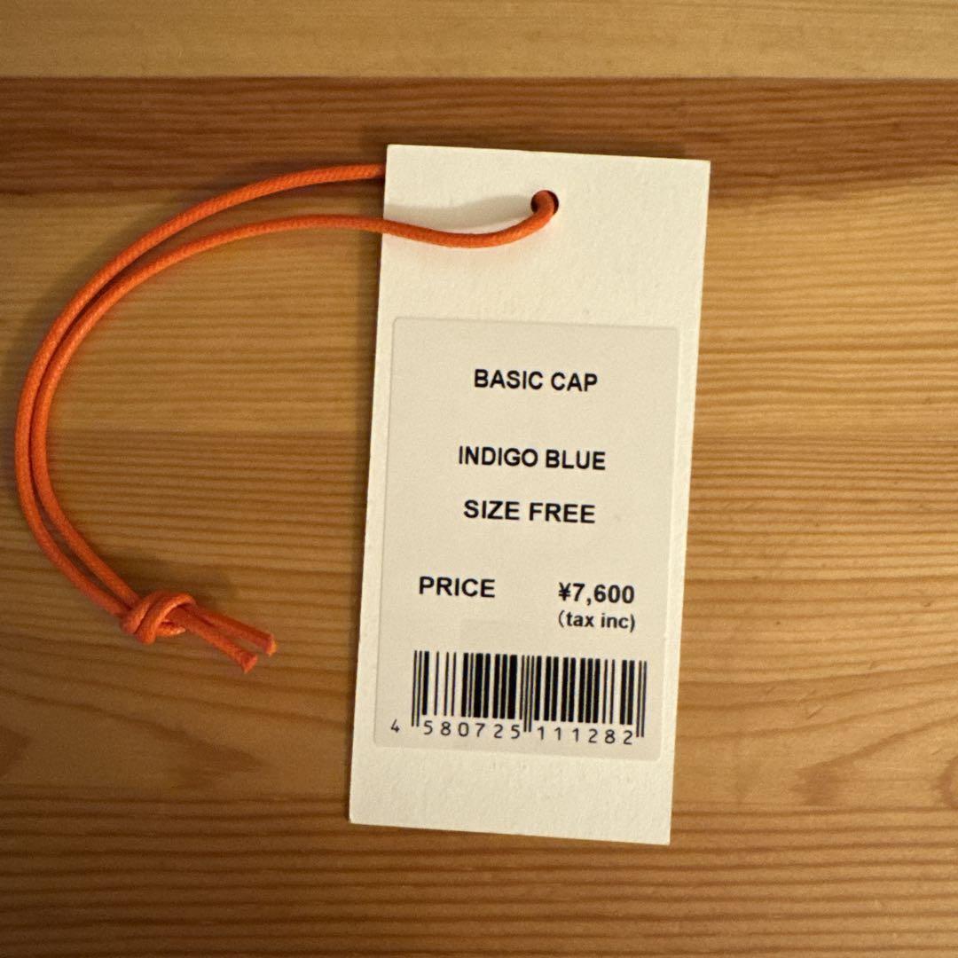 RIDGE MOUNTAIN GEAR ベーシックキャップ インディゴブルー