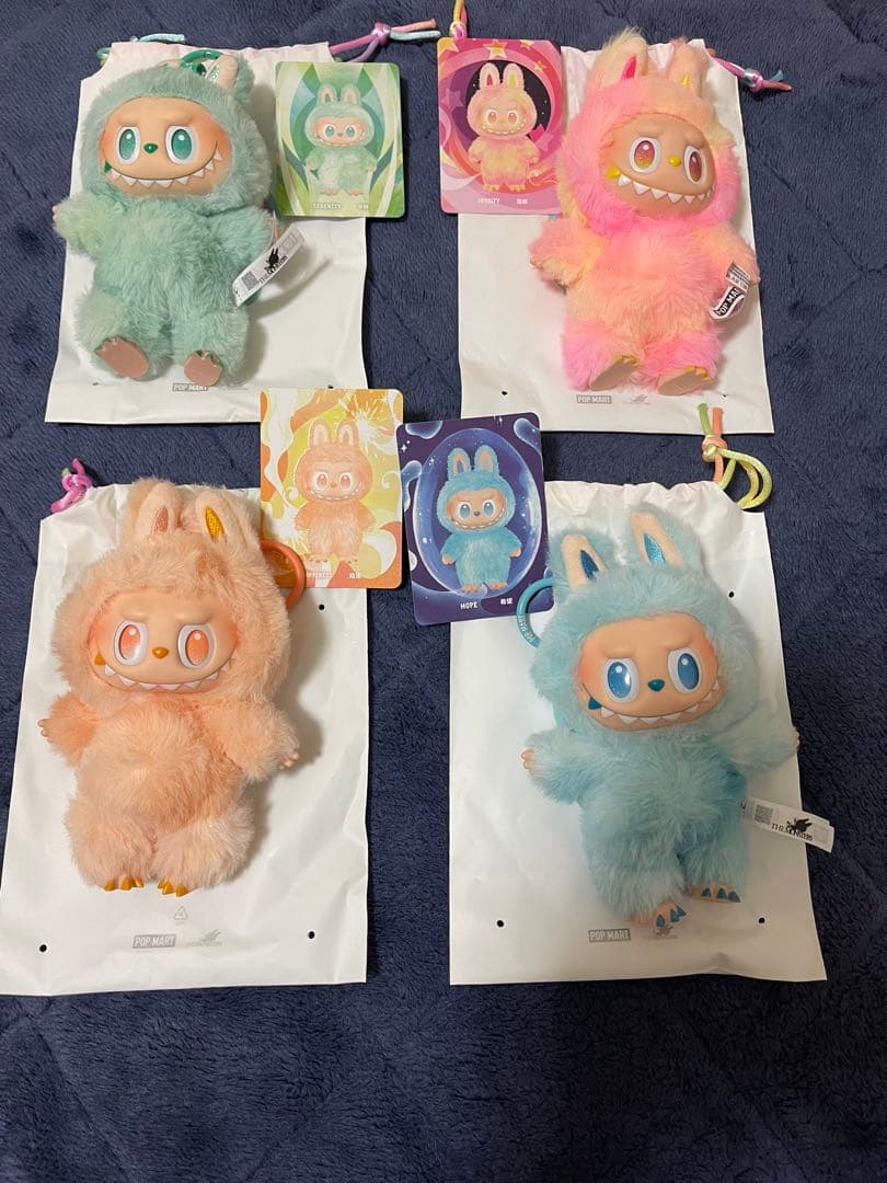 ラブブ LABUBU 正規品 エナジーシリーズ 4つセット