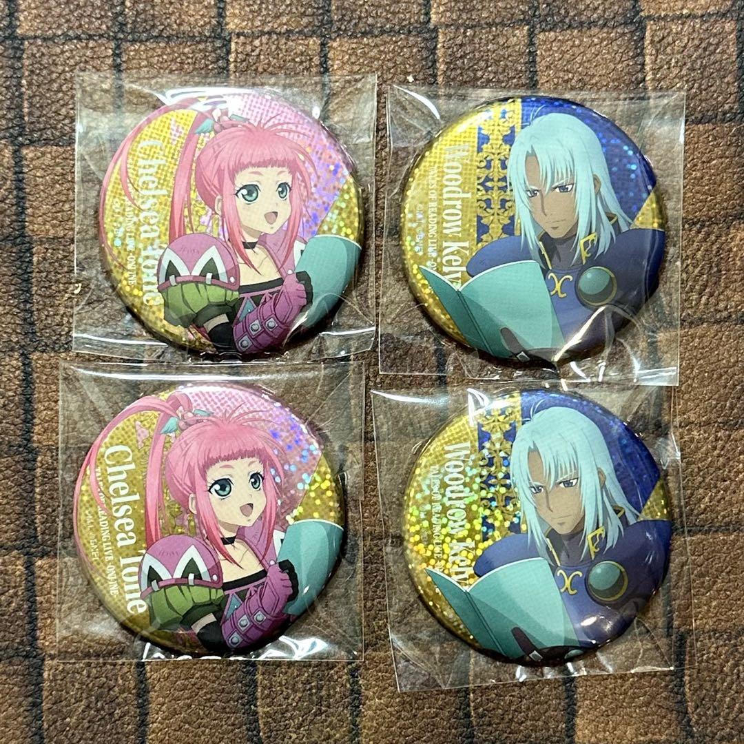 テイルズ デスティニー 缶バッジ ウッドロウ