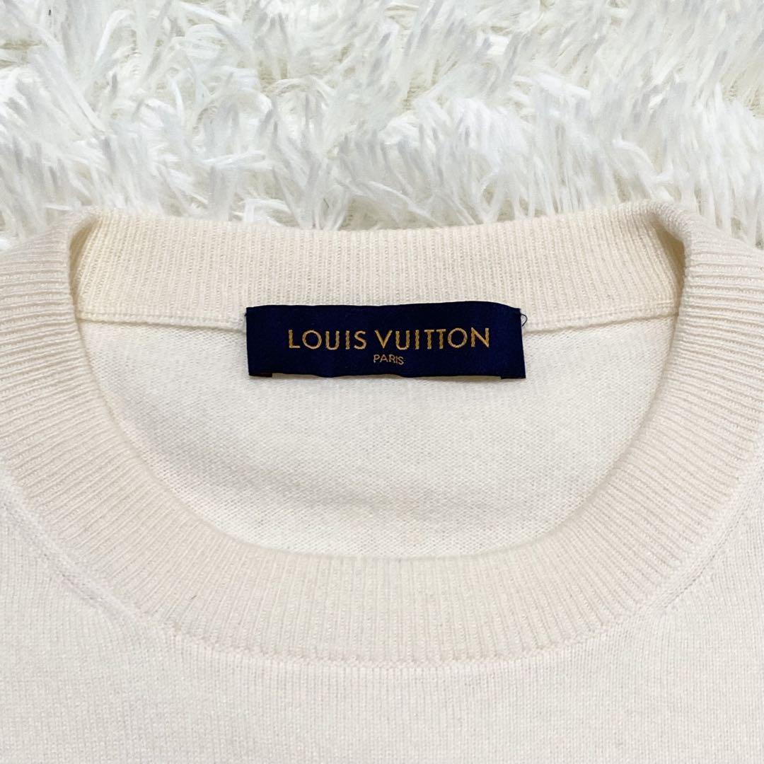 【極美品】LOUIS VUITTON カシミア99% Tシャツ Lサイズ
