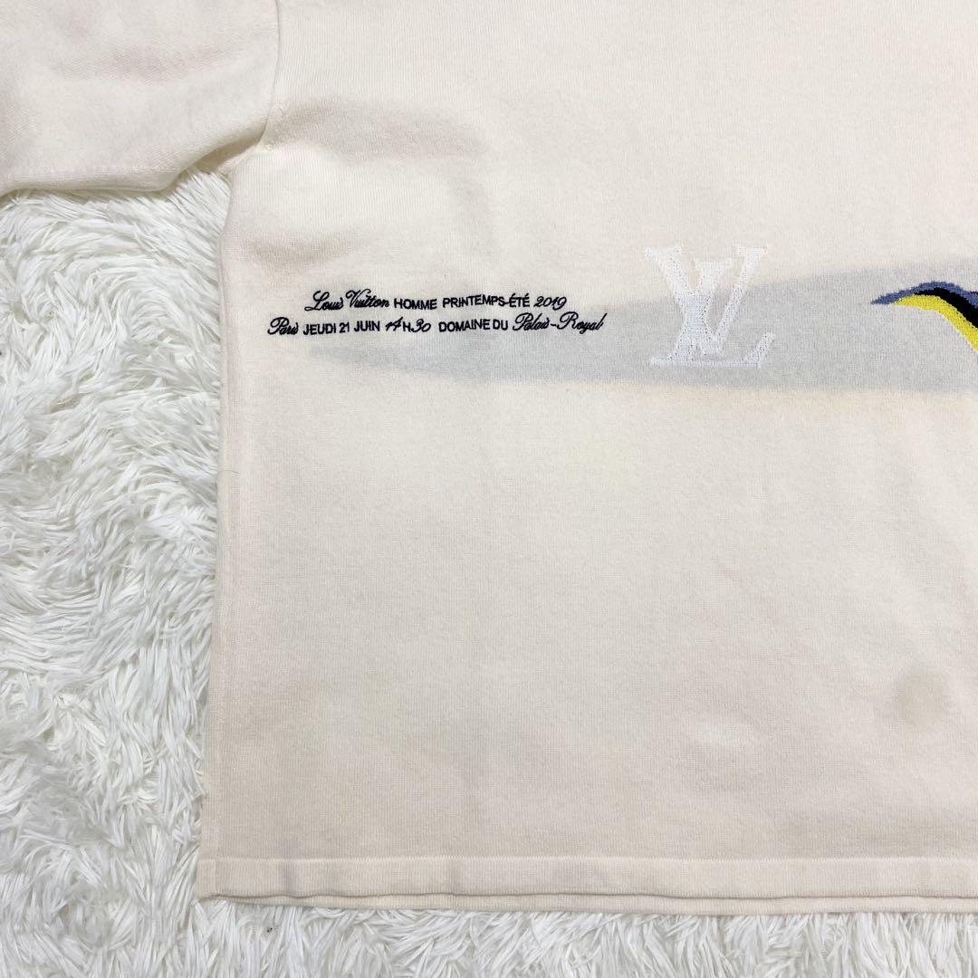 【極美品】LOUIS VUITTON カシミア99% Tシャツ Lサイズ