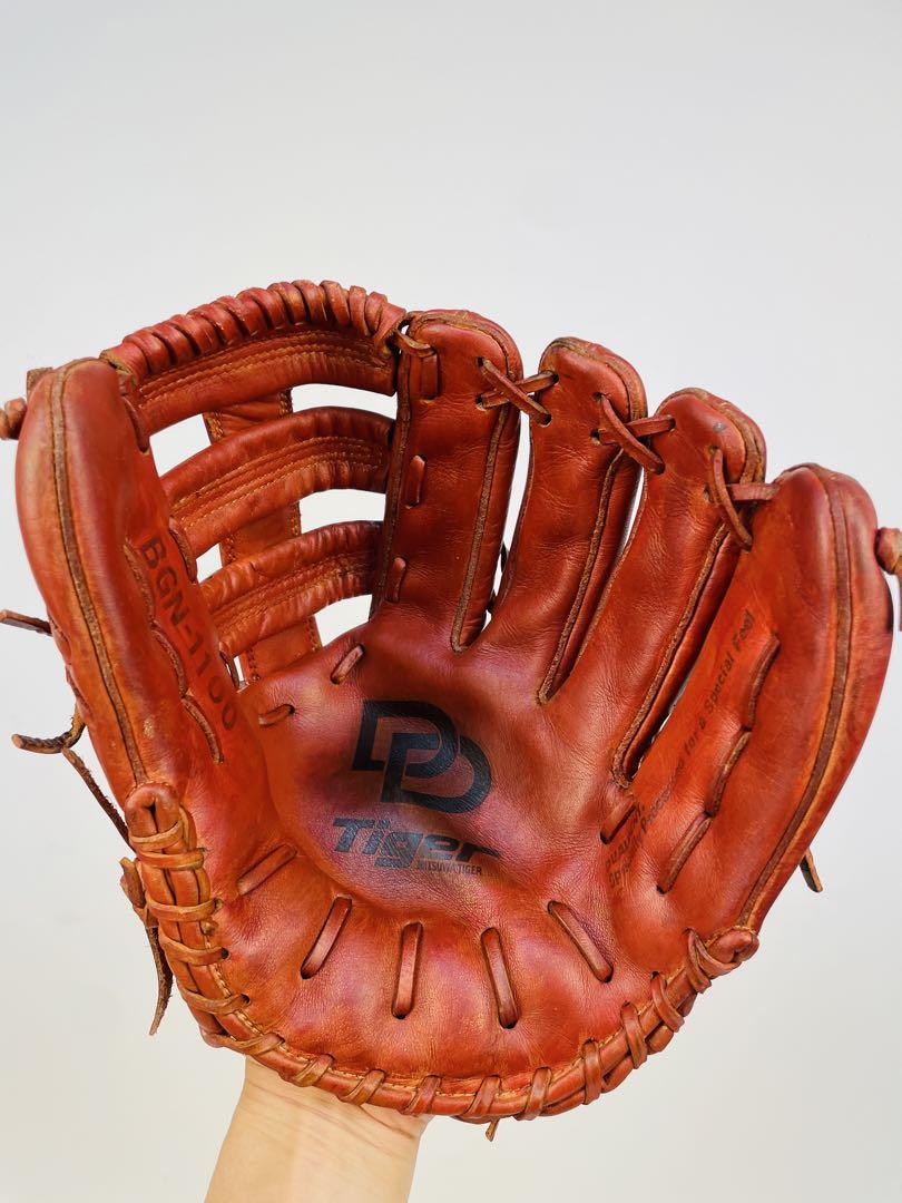Tiger】ミツワタイガー 野球グローブ 軟式用 内野手向き 右投げ
