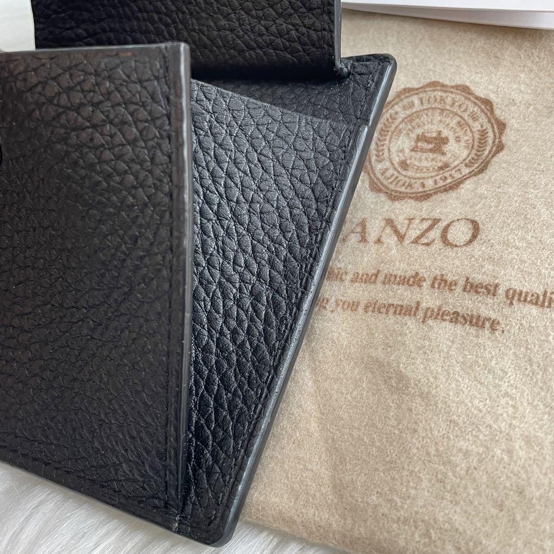 GANZO 良品 ガンゾ 二つ折り財布 CORDOVAN BOX小銭入れ付き