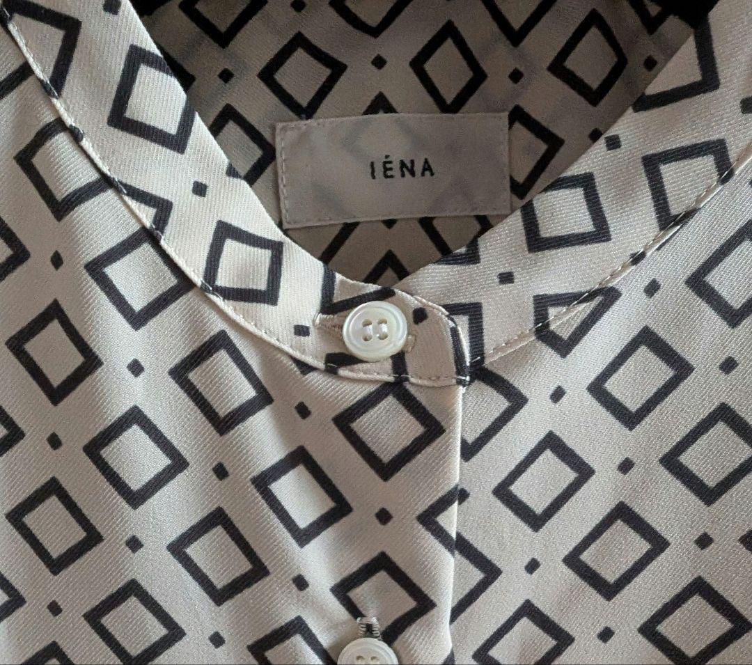 IENA マオカラー シャツワンピース 新品に近い美品！