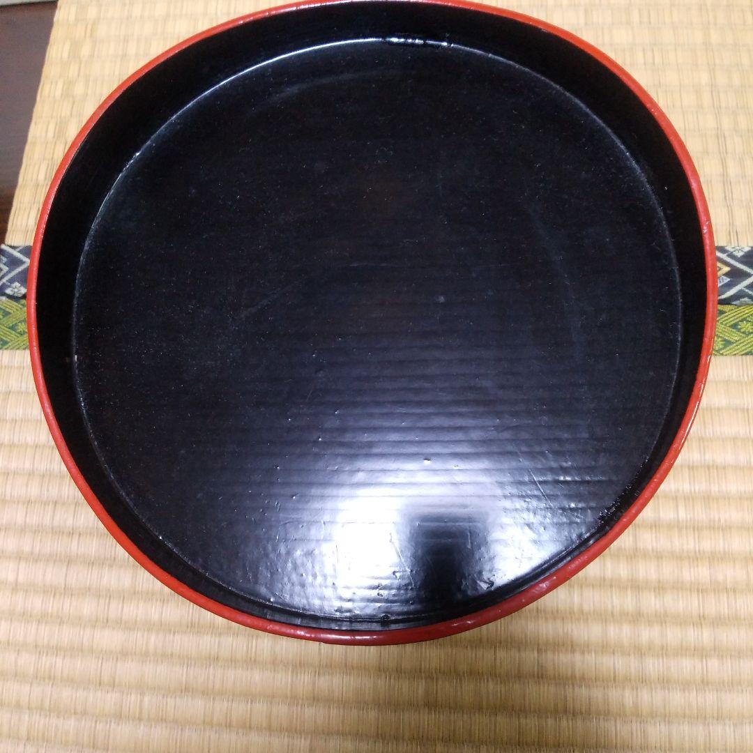 茶道具  塗り三宝    作者  不明