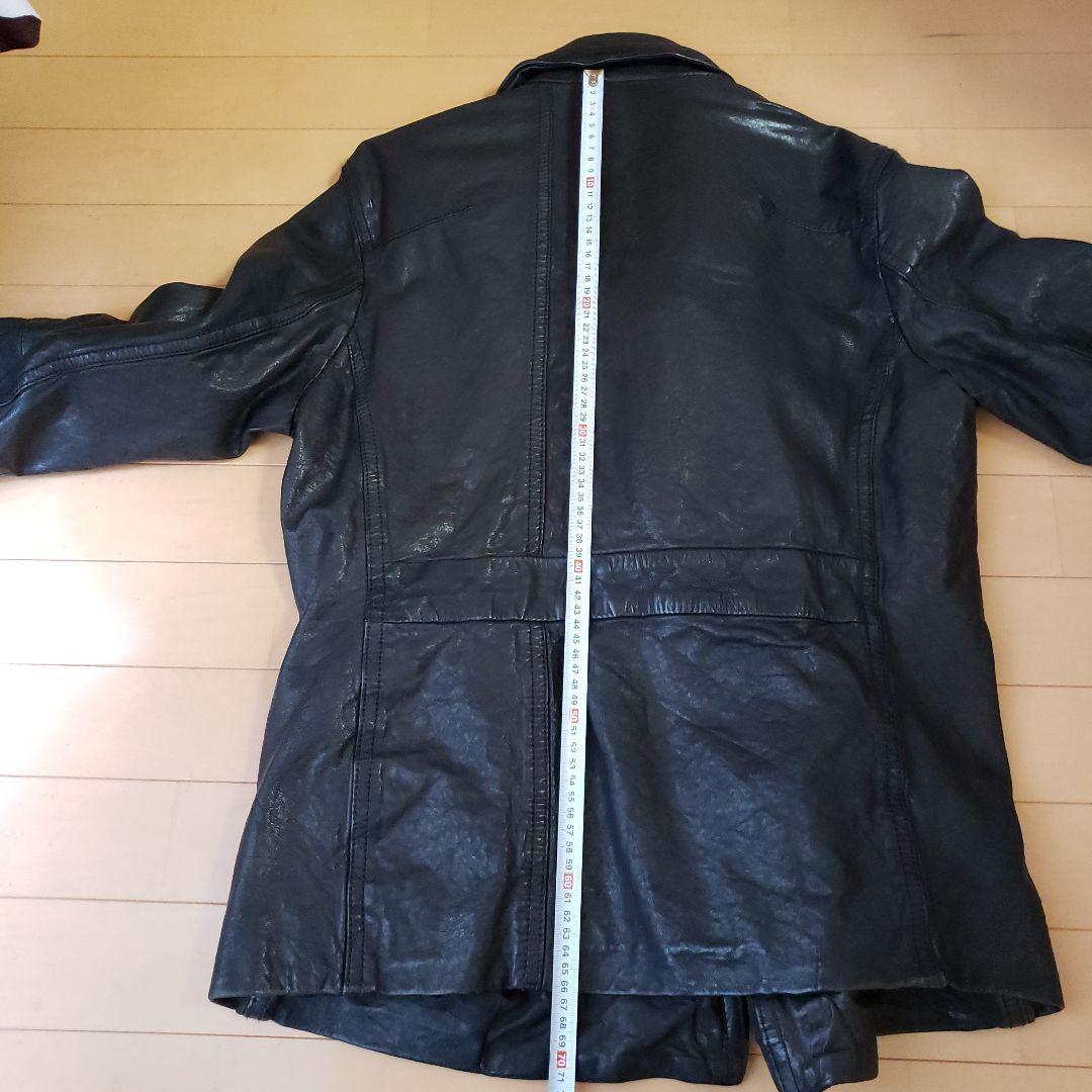 【極美品】23区 ライダースジャケット シープレザー 大きいサイズ 48 黒 ライダース ジャケット アウター レディース 黒 フェイクレザー