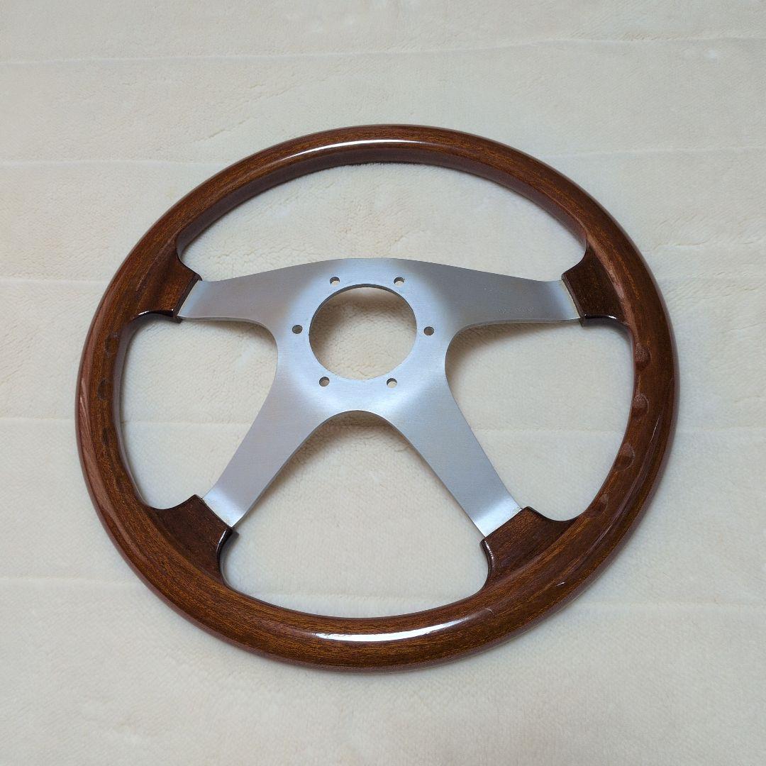 PERSONAL ウッドステアリング 外周 約35cmグリップ幅 2.5cm目立った傷や汚れなし BRIGHTFACE_UK