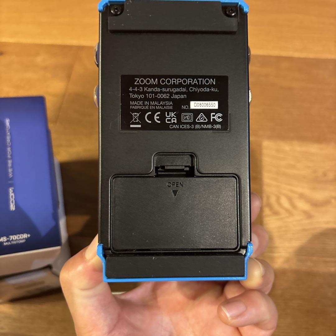 未使用]ZOOM MS-70CDR+ ギターエフェクター - メルカリ
