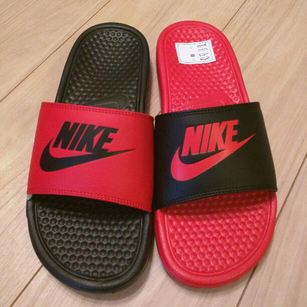 新品未使用 NIKE BENASSI ベナッシ サンダル レッド 26.0 即発送可】【送料込み】26cm NIKE ベナッシ サンダル - メルカリ