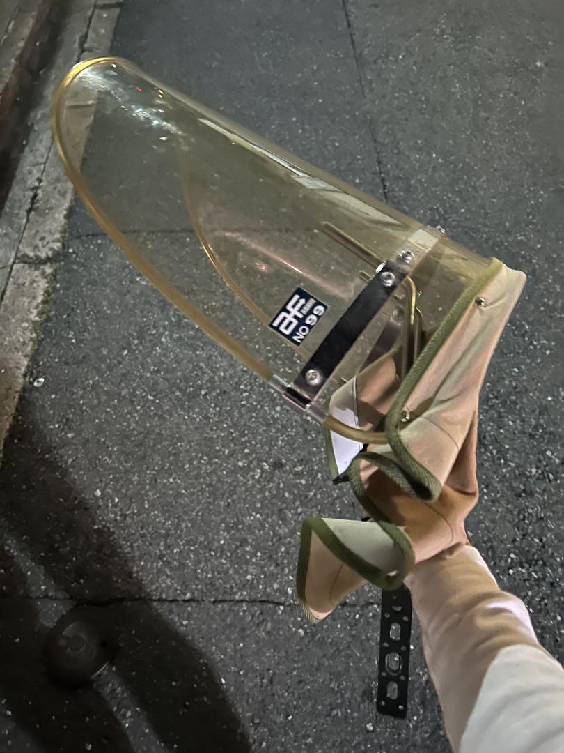 旭風防　ロング　黄ばみ　45cm