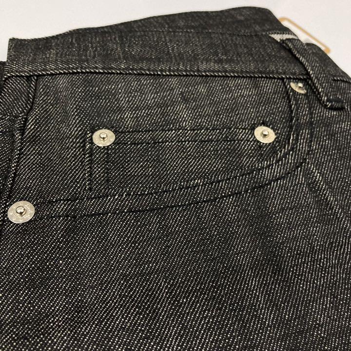 得価最安値 新品 A.P.C. new standard ブラックデニム h7XIk-m95669129212 定価1.7万円 超歓迎低価