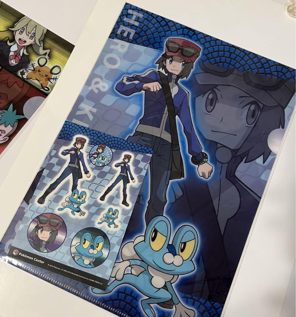 未開封品】 ポケットモンスター XYクリアファイル ステッカー