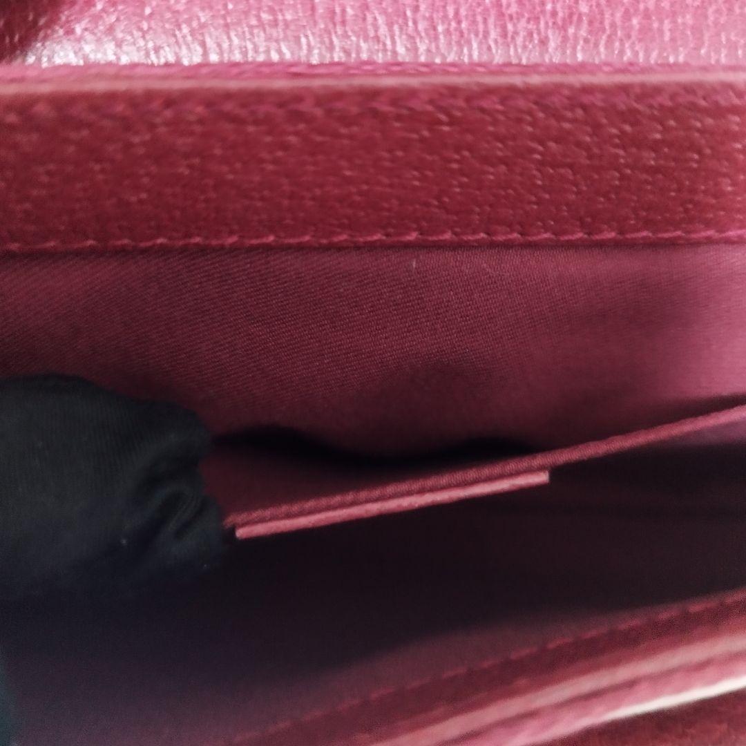 ほぼ未使用☆　グッチ　ホースビット　チェーン　ハンドバッグ　GGキャンバス