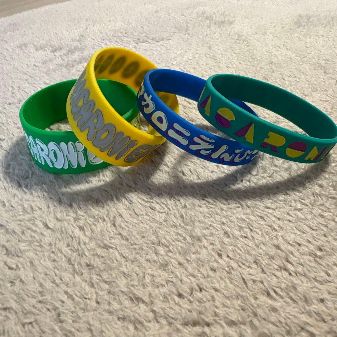 マカロニえんぴつ ラバーバンド4点セット - メルカリ