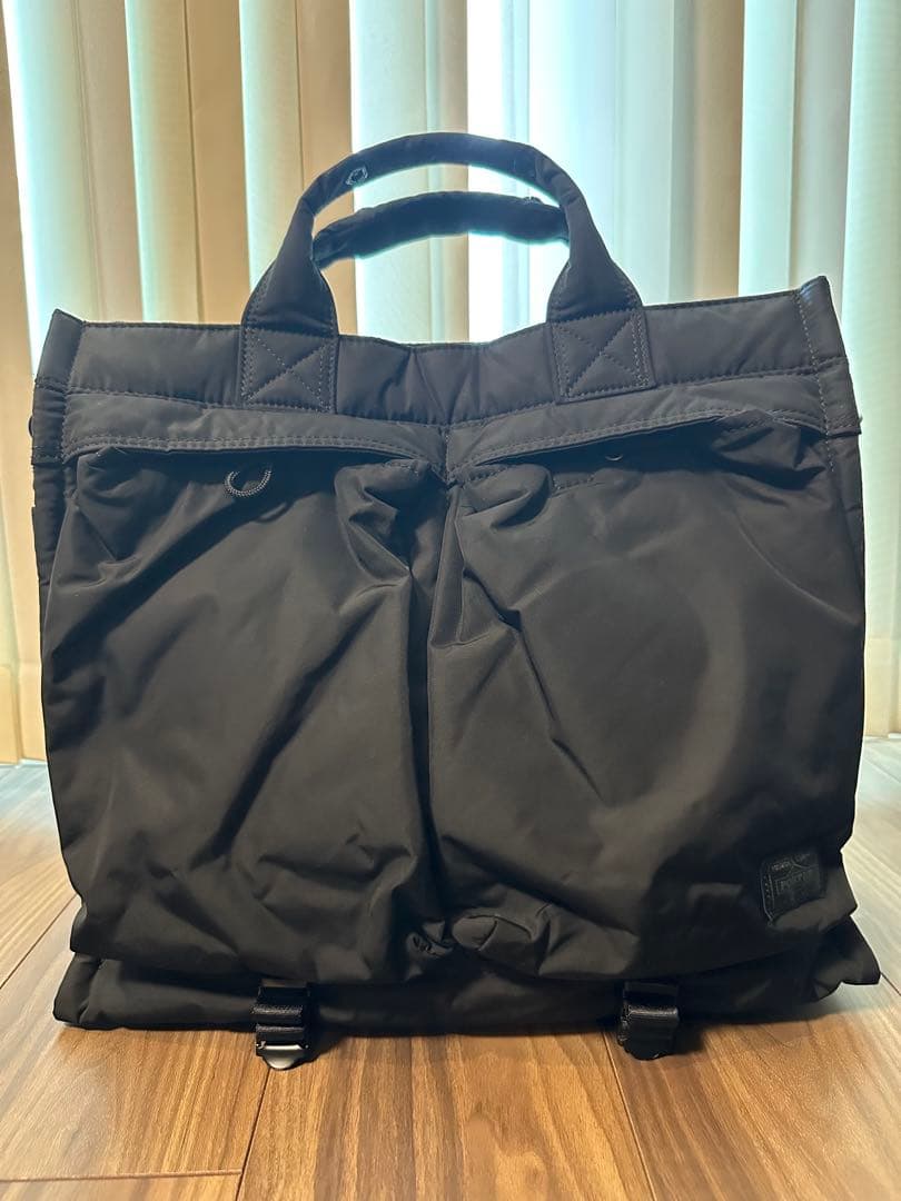 PORTER 吉田カバン ブラック ナイロン 2wayショルダーバッグ PORTER 吉田カバン ブラック ナイロン 2wayショルダーバッグ