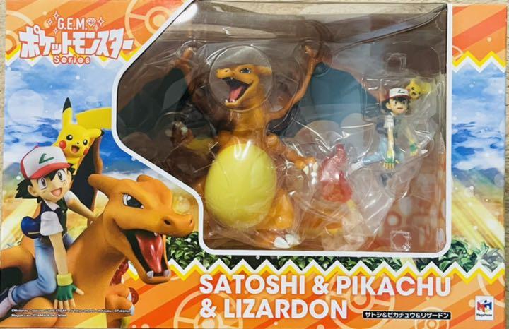 G.E.M.シリーズ ポケットモンスター サトシ&ピカチュウ&リザードン