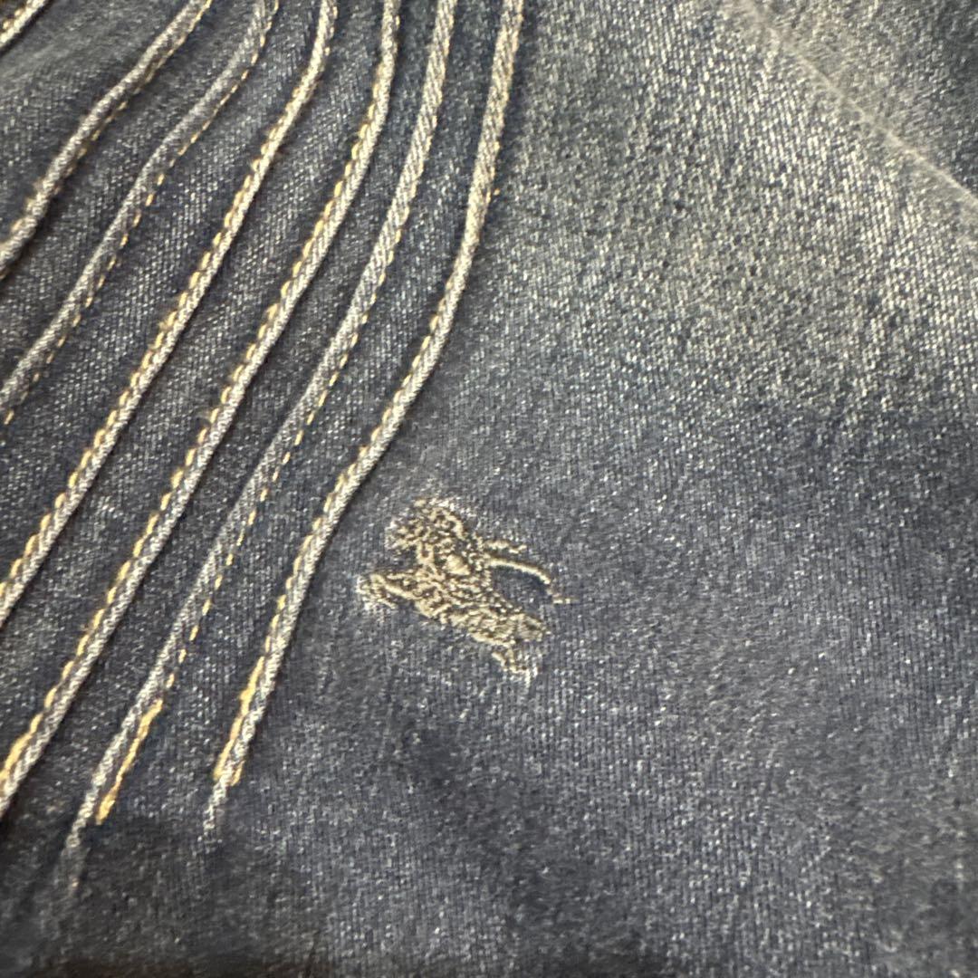 BURBERRY バーバリー ブルーレーベル デニム ワンピース 金